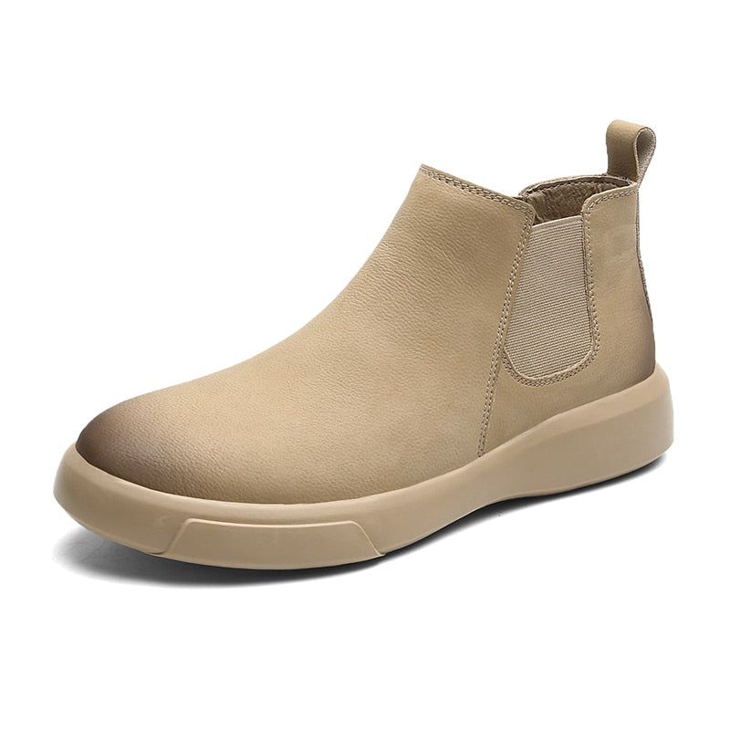 Bota Casual de Couro - Chelsea