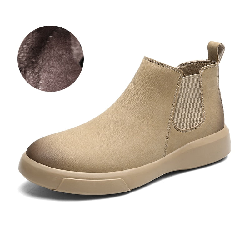 Bota Casual de Couro - Chelsea