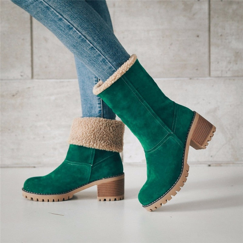 Bota de Inverno de Lã - Tipped